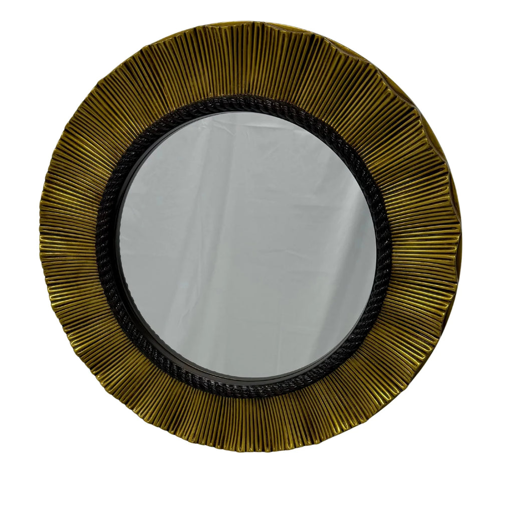 Jareth Gold Cleopatra Sunburst Mirror