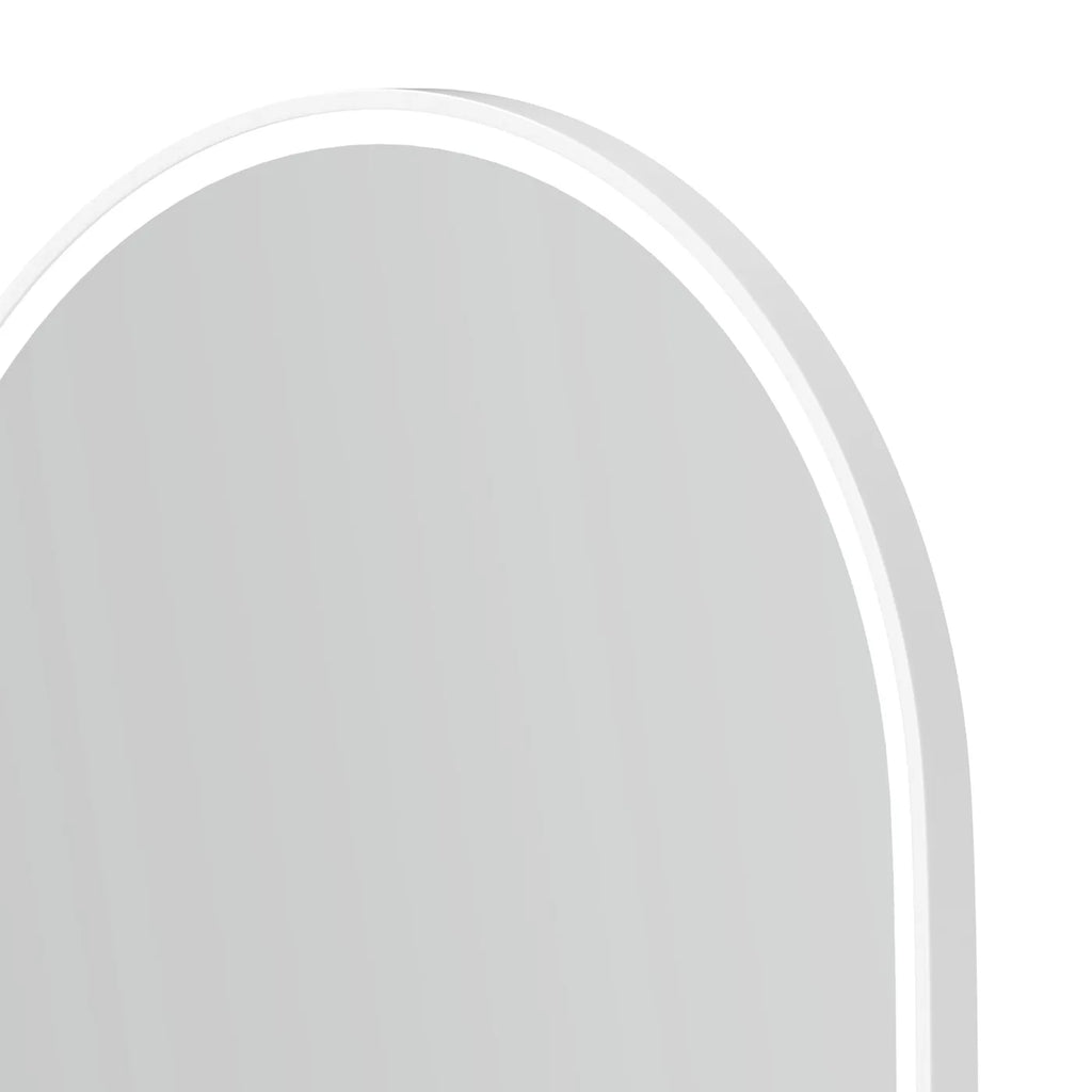 Flux White Oval LED Mirror