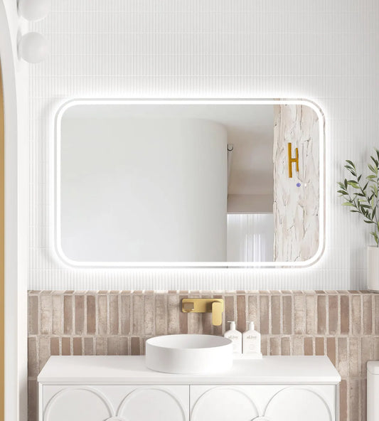 Charlie Rectangle Frameless LED Mirror