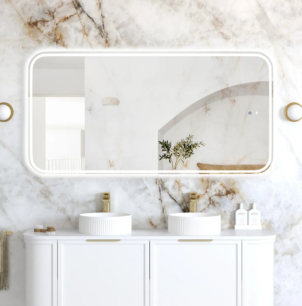 Charlie Rectangle Frameless LED Mirror