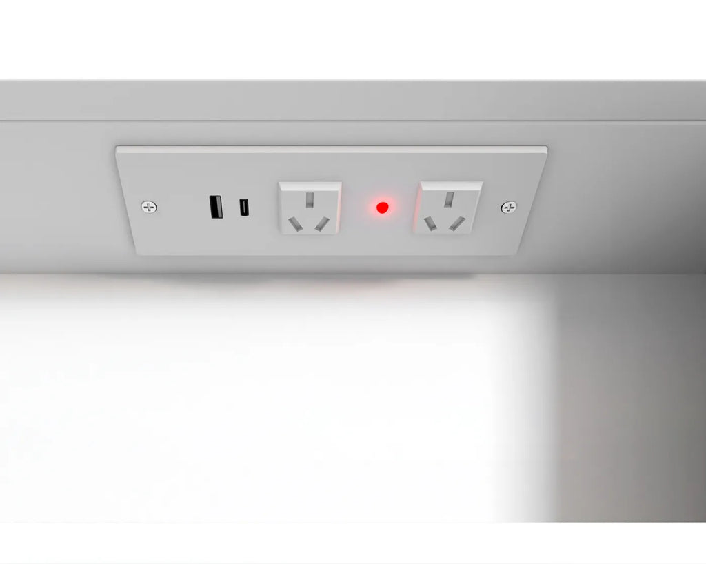 Charlie LED Shaving Cabinet - White