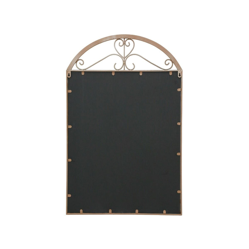 Serena Arched Windowpane Outdoor Wall Mirror