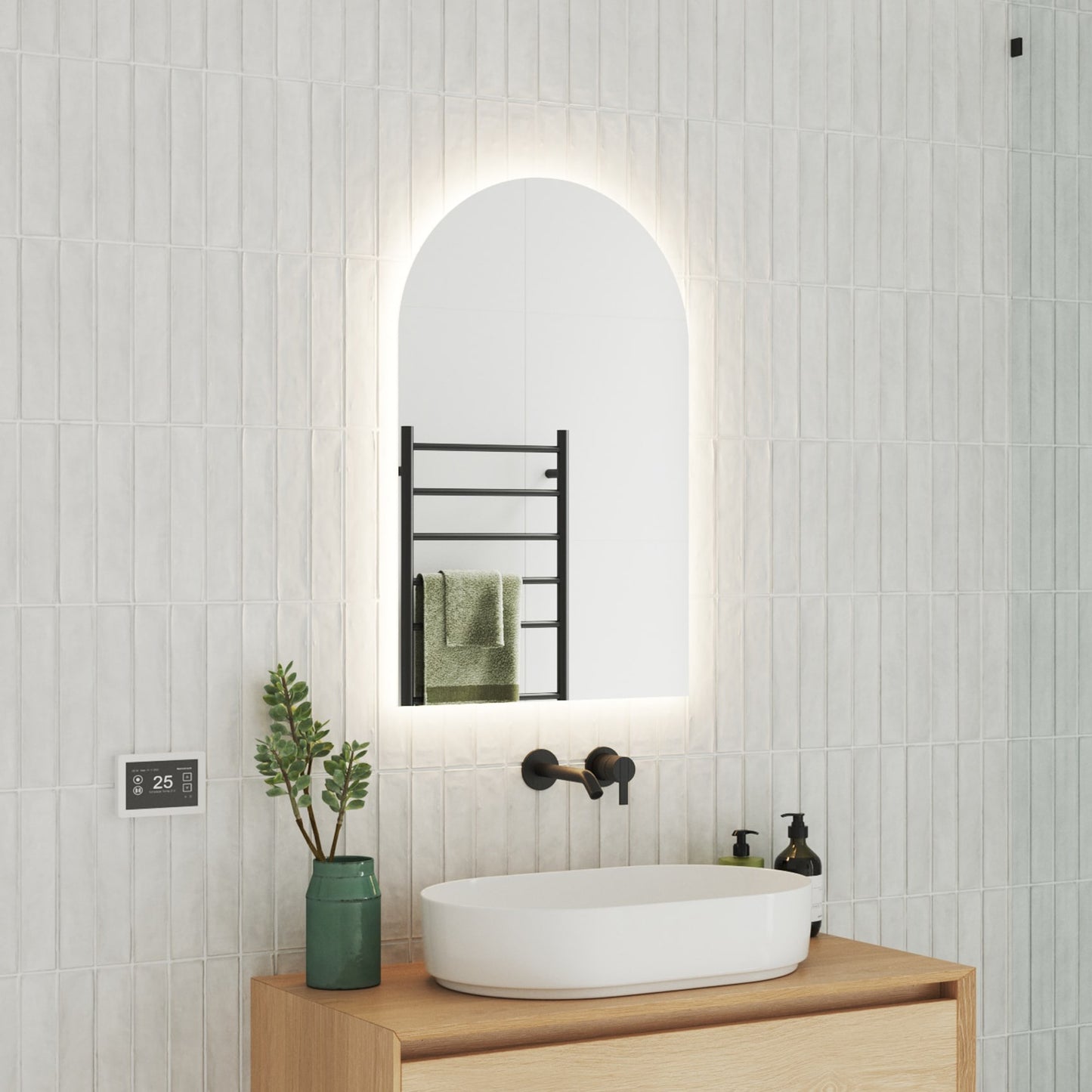Clarke Arch LED Bathroom Mirror
