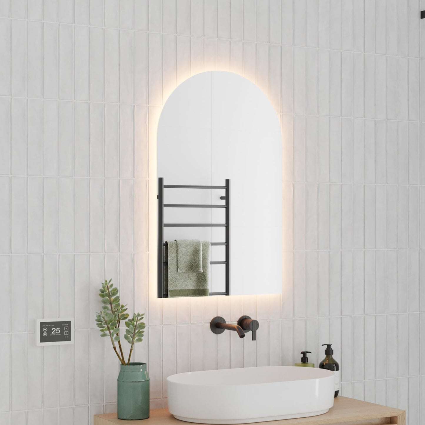 Clarke Arch LED Bathroom Mirror