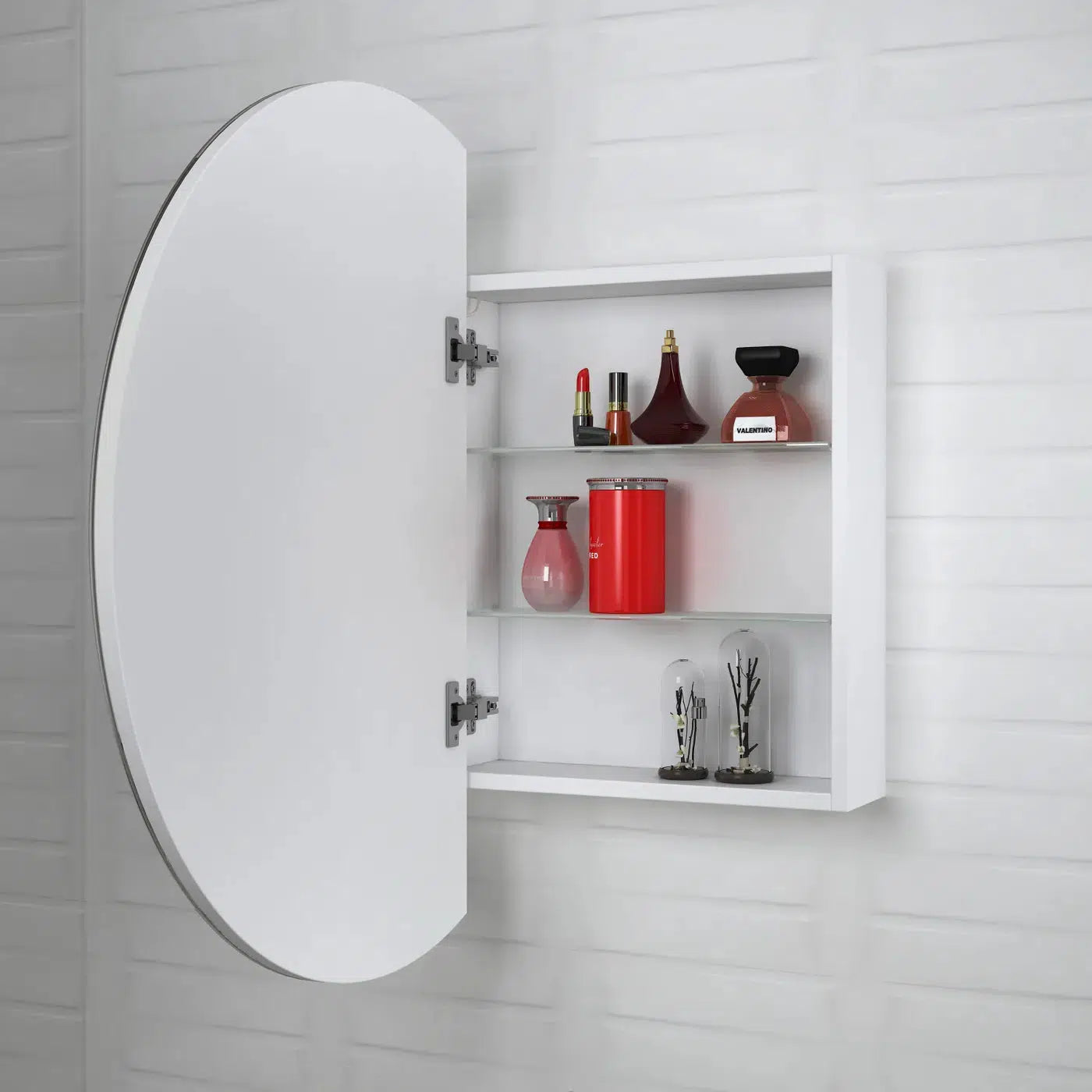 Alize Round LED Shaving Cabinet