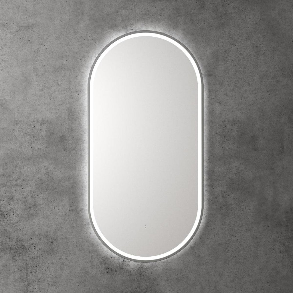 Beau Monde Pill Shape LED Mirror