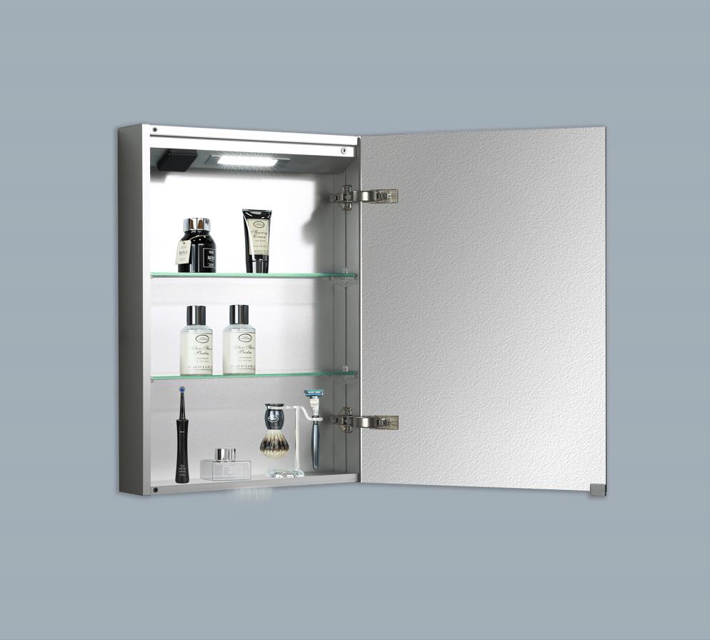Belbagno Single Door LED Shaving Cabinet