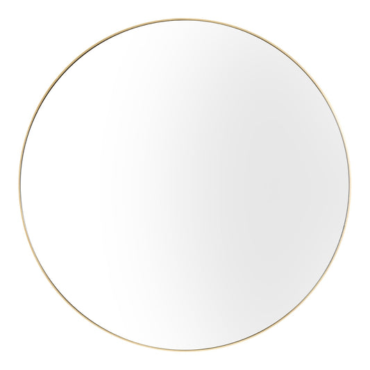 Miles Gold Round Mirror