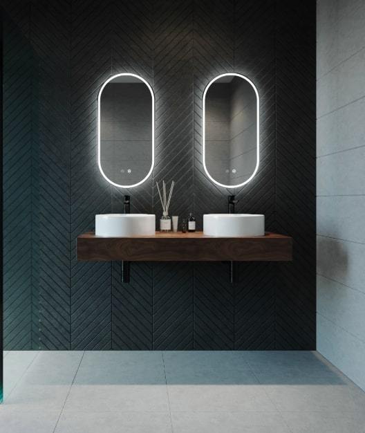 Remer Gatsby Backlit Bathroom Mirror