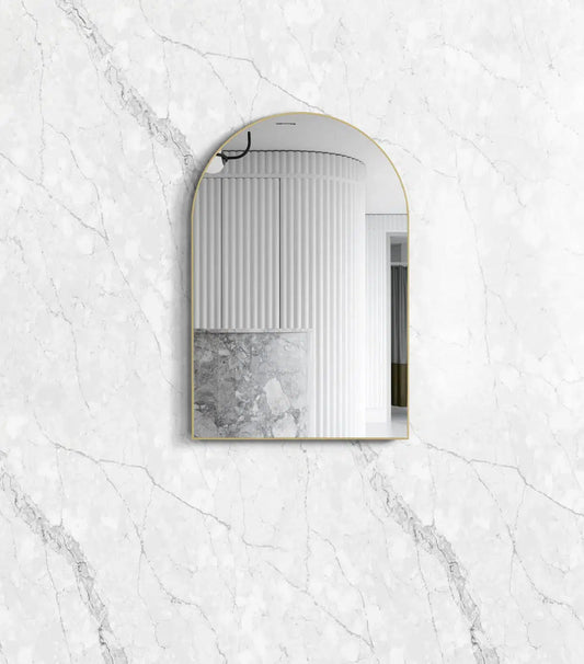 Rhodes Gold Arch Mirror