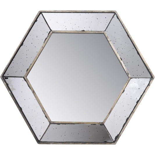 Roman Hexagon Mirror