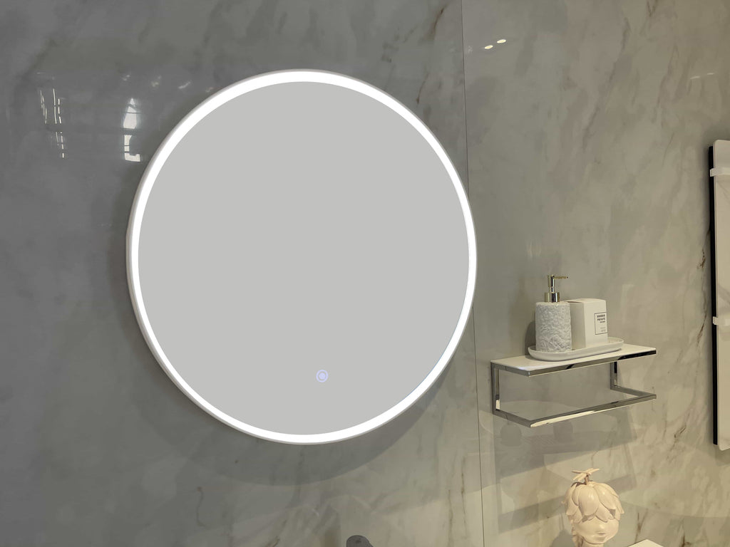 Belbagno Marmo Round LED Mirror