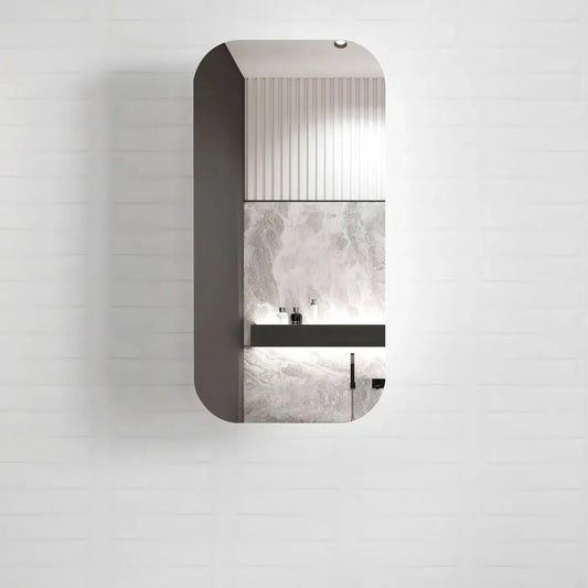 Solstice Black Shaving Cabinet