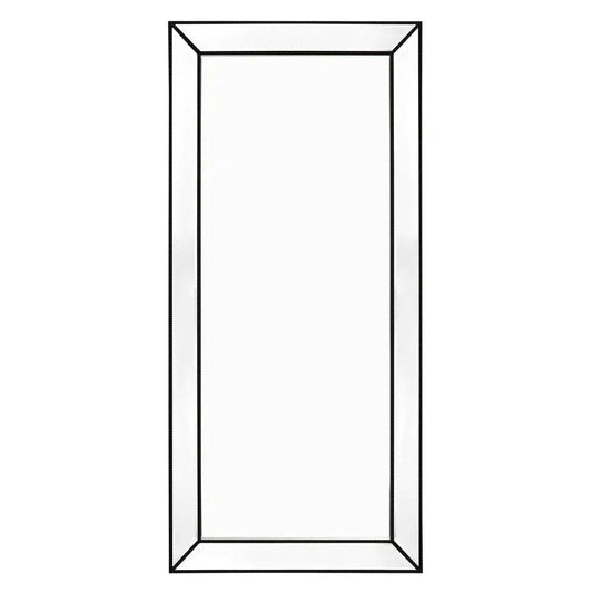 Zeta Floor Mirror - Black