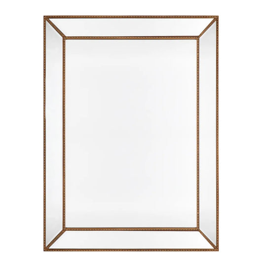 Zeta Wall Mirror - Antique Gold