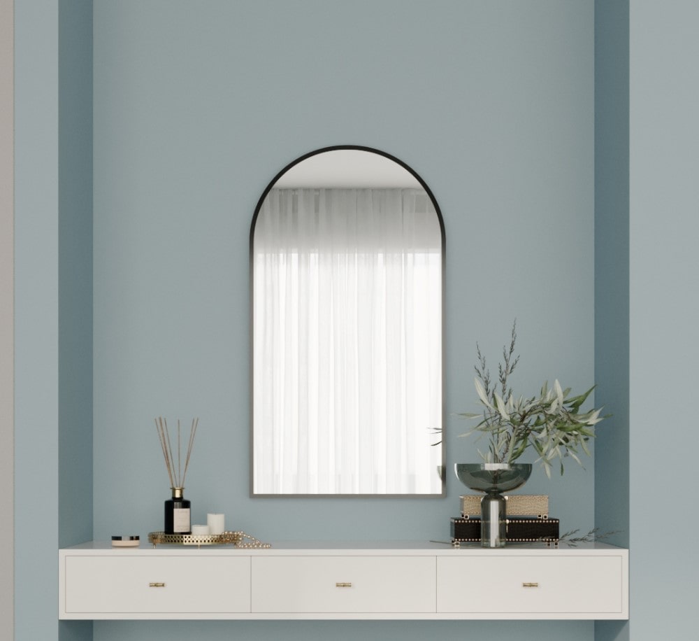 Remer Modern Arch Mirror