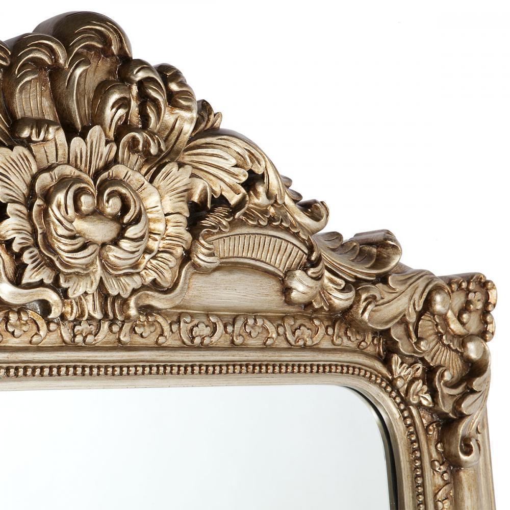 Elizabeth Floor Mirror - Antique Gold