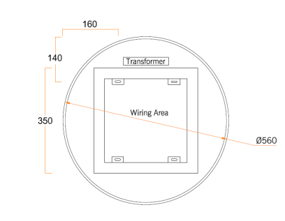 Elora Round Backlit Bathroom Mirror