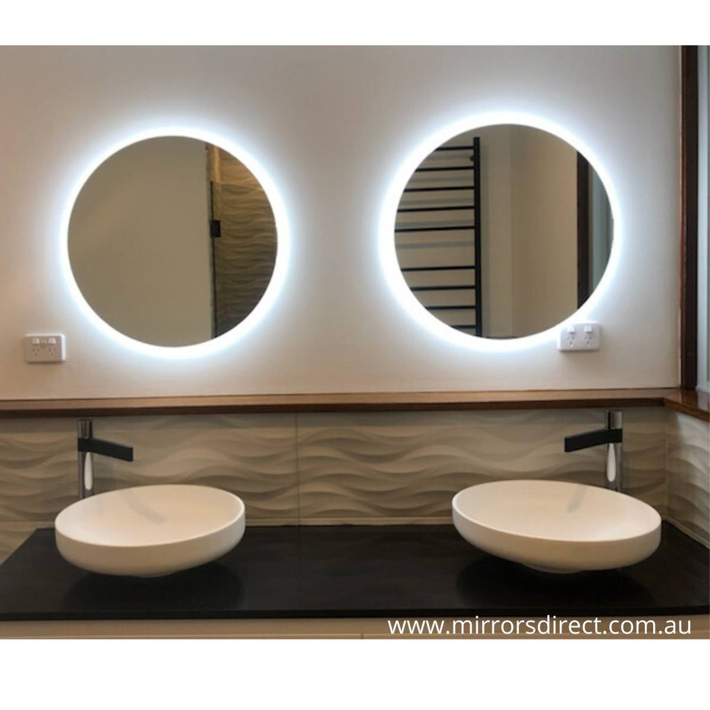 Elora Round Backlit Bathroom Mirror