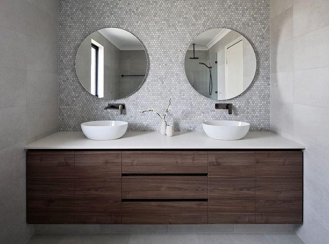 Elora Round Backlit Bathroom Mirror