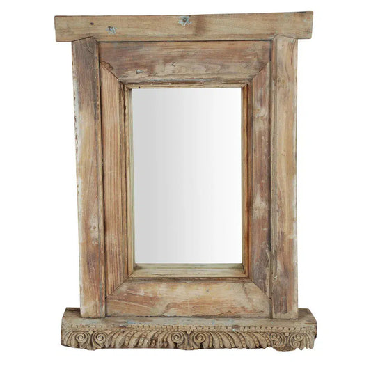 Ajantha Wooden Window Mirror