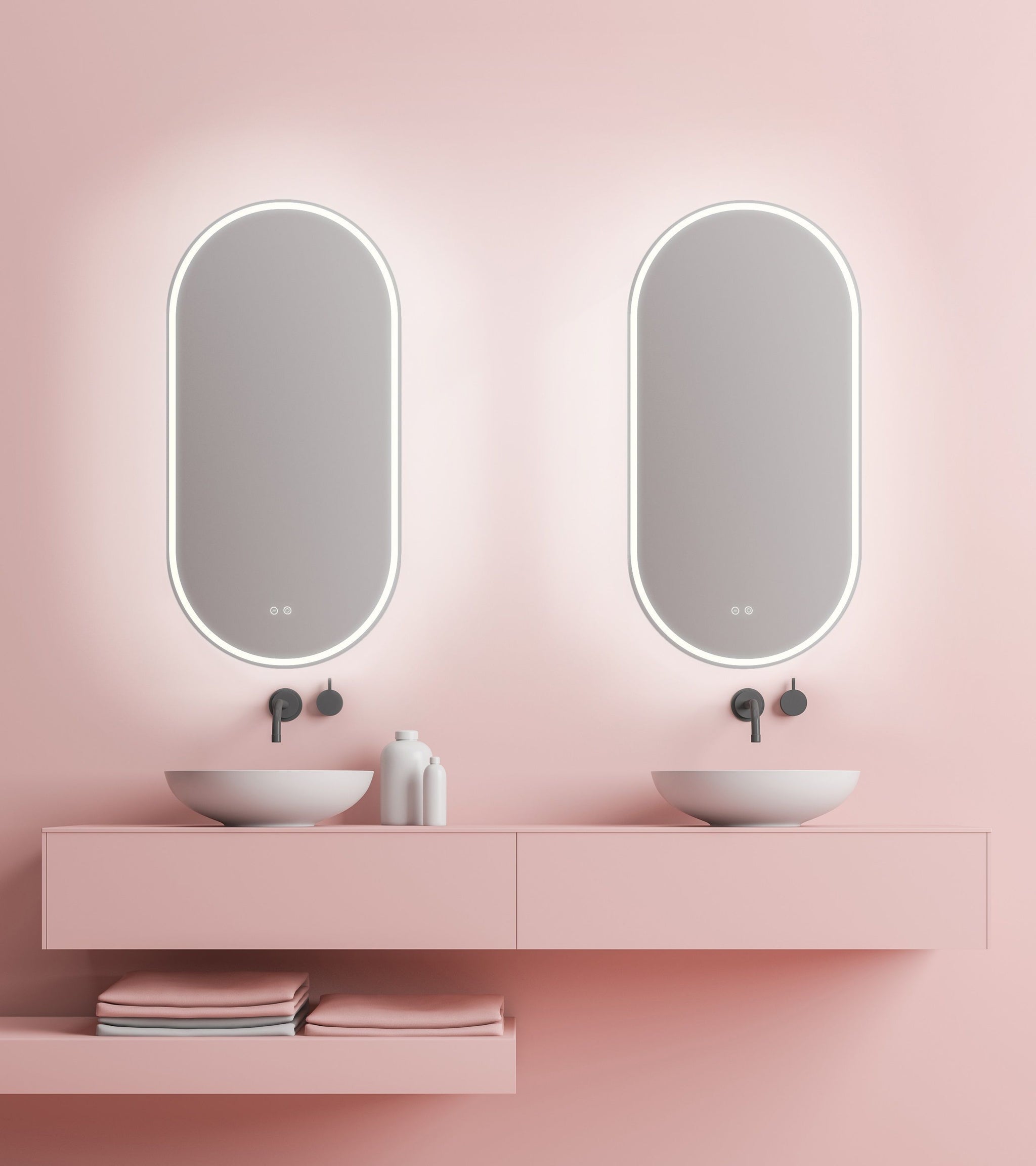 Remer Gatsby Backlit Bathroom Mirror Lowest Price w/ Free Shipping