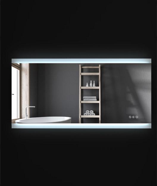 Remer Miro Backlit Bathroom Mirror - Optional Bluetooth Audio